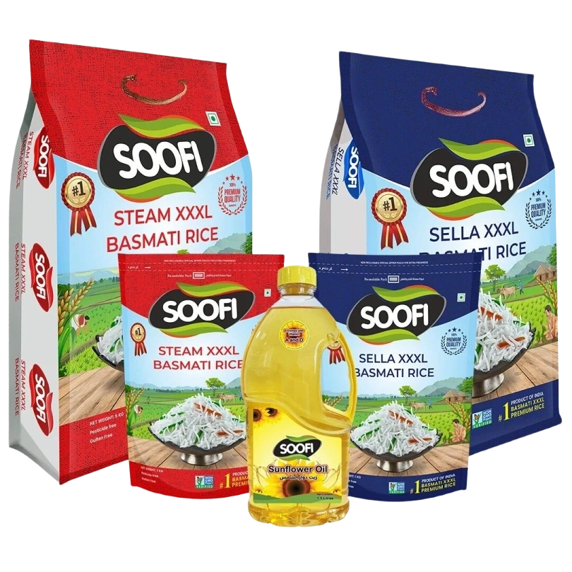 Soofi Rice Packaging