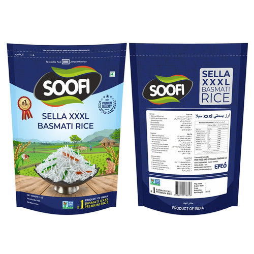 Basmati Rice Premium Quality Sella XXXL Rice 2.2 lbs