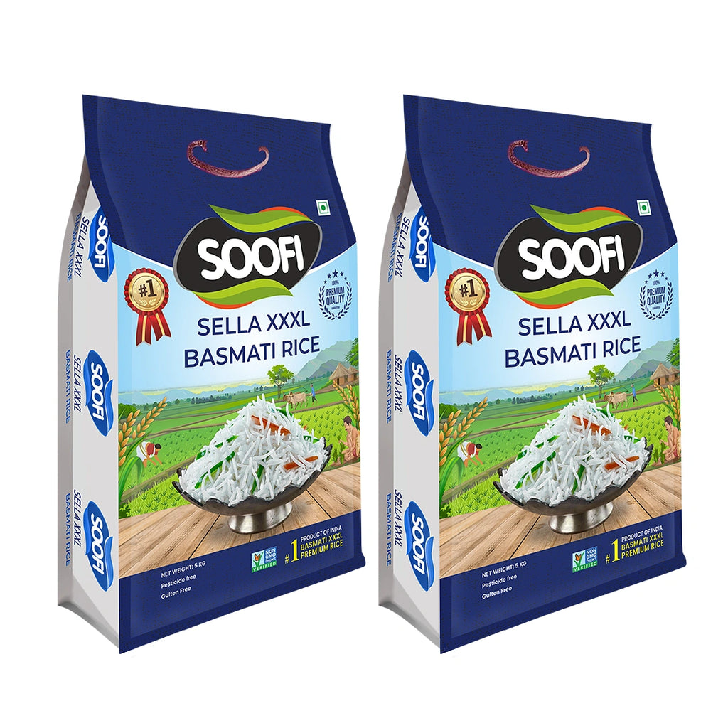 Basmati Rice Premium Quality Sella XXXL Rice 22 lbs