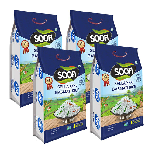 Basmati Rice Premium Quality Sella XXXL Rice 44 lbs